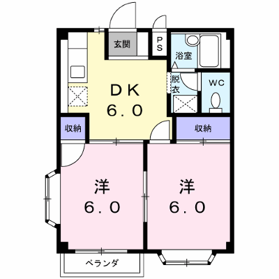 サンプラザ斉藤 204【管理NO：1-004275601-02040】 ★家具家電は申し込み後に搬入します★ ★2026年10月中旬入居可能★の物件画像