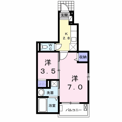 メゾン・フォレストＡ 101【管理NO：1-021651601-01010】 ★家具家電は申し込み後に搬入します★ ★2026年09月中旬入居可能★の物件画像