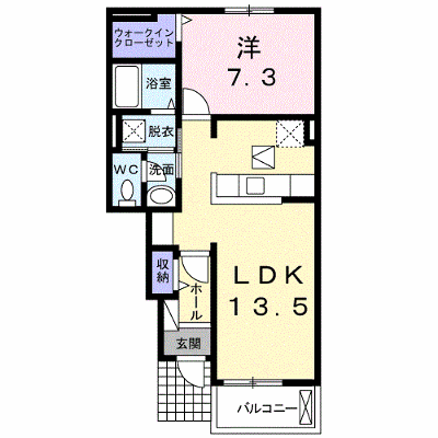 プロムナード 104【管理NO：1-018514501-01040】 ★家具家電は申し込み後に搬入します★ ★2026年10月中旬入居可能★の物件画像