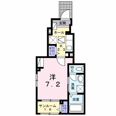 グリーンウエスト　Ⅱ 105【管理NO：1-020031401-01050】 ★家具家電は申し込み後に搬入します★の物件画像