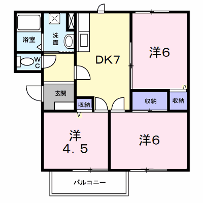グリーンパレスＡ 102【管理NO：1-005150601-01020】 ★家具家電は申し込み後に搬入します★ ★2026年11月中旬入居可能★の物件画像