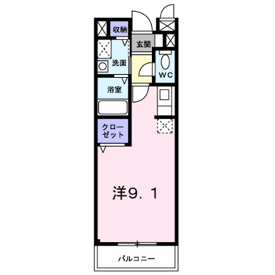 ネオ　ブリーズ 104【管理NO：1-013348301-01040】 ★家具家電は申し込み後に搬入します★ ★2026年10月上旬入居可能★の物件画像
