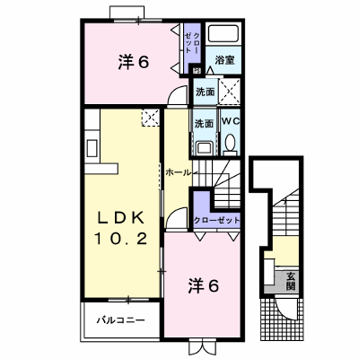 メゾン　ド　シンフォニー 202【管理NO：1-015387901-02020】 ★家具家電は申し込み後に搬入します★の物件画像