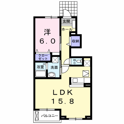 エリーゼ　Ｂ 102【管理NO：1-014983402-01020】 ★家具家電は申し込み後に搬入します★ ★2026年10月中旬入居可能★の物件画像
