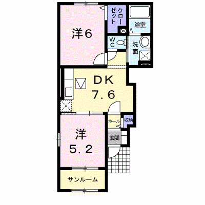 モンセラ 101【管理NO：1-015624801-01010】 ★家具家電は申し込み後に搬入します★ ★2026年10月中旬入居可能★の物件画像