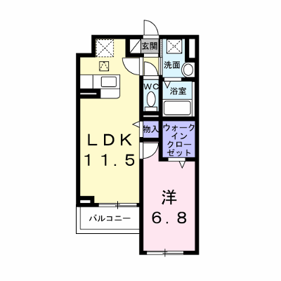 アンソレイユ 103【管理NO：1-027886901-01030】 ★家具家電は申し込み後に搬入します★の物件画像