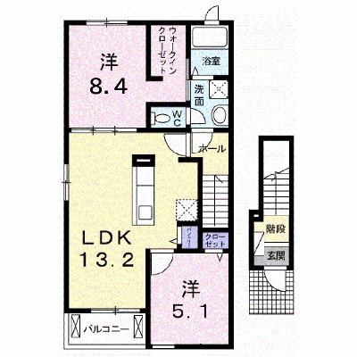 サンロード大岡　Ａ棟 201【管理NO：1-019433001-02010】 ★家具家電は申し込み後に搬入します★の物件画像