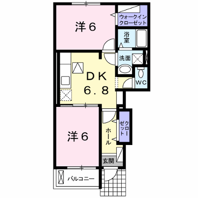 カンタービレ 101【管理NO：1-015893001-01010】 ★家具家電は申し込み後に搬入します★ ★2026年10月下旬入居可能★の物件画像