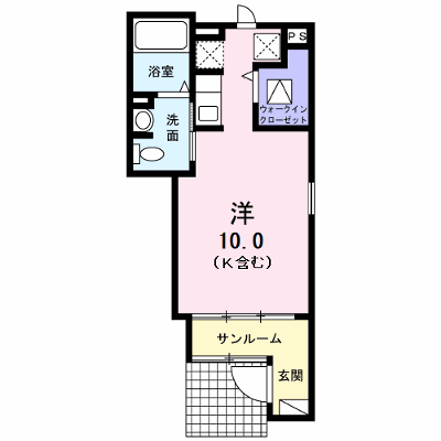 ソレイユ草薙Ⅱ 105【管理NO：1-022668002-01040】 ★家具家電は申し込み後に搬入します★ ★2026年10月上旬入居可能★の物件画像