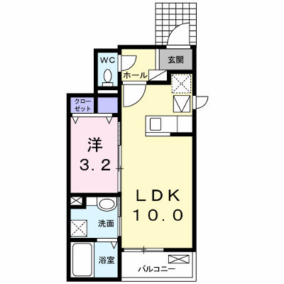 ドゥボヌールＡ 101【管理NO：1-022982401-01010】 ★家具家電は申し込み後に搬入します★ ★2026年10月下旬入居可能★の物件画像