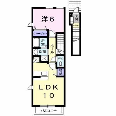 グラース・セブン 203【管理NO：1-015284201-02030】 ★家具家電は申し込み後に搬入します★ ★2026年10月中旬入居可能★の物件画像