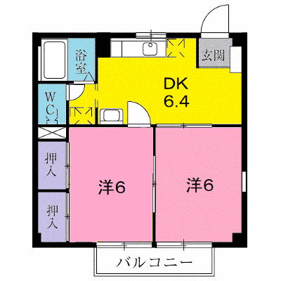 第３ハイツ馬場 201【管理NO：1-005025801-02010】 ★家具家電は申し込み後に搬入します★ ★2026年09月中旬入居可能★の物件画像