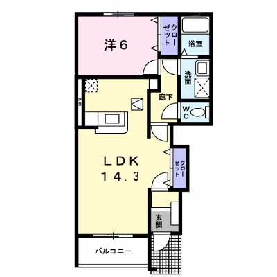 がーでんはうすＹ　Ⅰ棟 101【管理NO：1-014857701-01010】 ★家具家電は申し込み後に搬入します★ ★2026年10月中旬入居可能★の物件画像