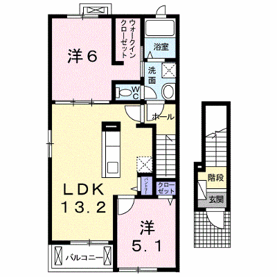 スプリングフィールド　Ⅱ 201【管理NO：1-023141101-02010】 ★家具家電は申し込み後に搬入します★の物件画像
