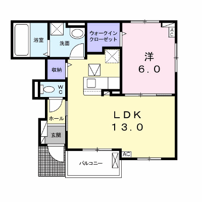 セピアコート 105【管理NO：1-025868201-01050】 ★家具家電は申し込み後に搬入します★ ★2026年10月下旬入居可能★の物件画像