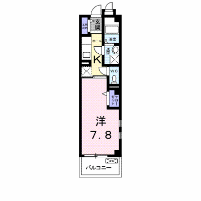 ＣＡＳＡ桂徳 301【管理NO：1-017695101-03010】 ★家具家電は申し込み後に搬入します★ ★2026年09月上旬入居可能★の物件画像