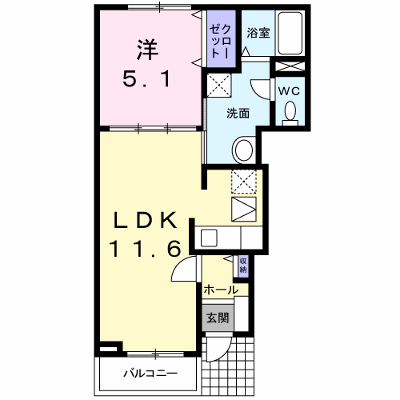 メゾン・ド・サカエ 102【管理NO：1-016630901-01020】 ★家具家電は申し込み後に搬入します★ ★2026年10月上旬入居可能★の物件画像