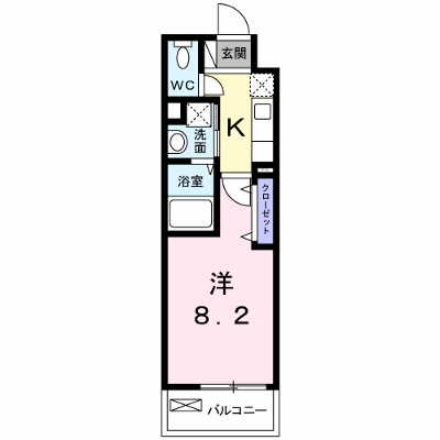 バンブー　ラン 202【管理NO：1-022132601-02020】 ★家具家電は申し込み後に搬入します★ ★2026年10月上旬入居可能★の物件画像