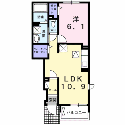 プラシード武庫町 103【管理NO：1-026558901-01030】 ★家具家電は申し込み後に搬入します★の物件画像