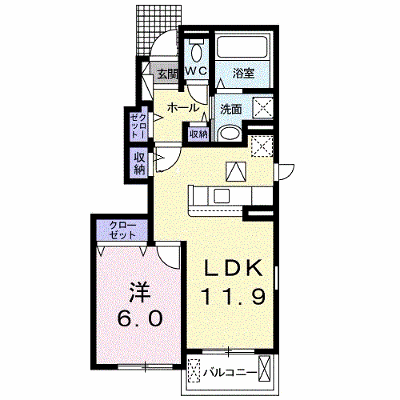 ＡＲＣ 101【管理NO：1-024578201-01010】 ★家具家電は申し込み後に搬入します★の物件画像