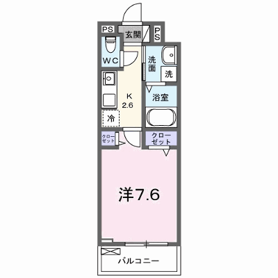 ルポ舞子弐番館 202【管理NO：1-027427601-02020】 ★家具家電は申し込み後に搬入します★ ★2026年10月中旬入居可能★の物件画像