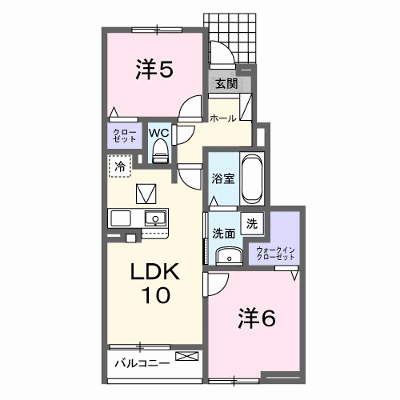 エクセルテラス 104【管理NO：1-028633501-01040】 ★家具家電は申し込み後に搬入します★ ★2027年01月下旬入居可能★の物件画像