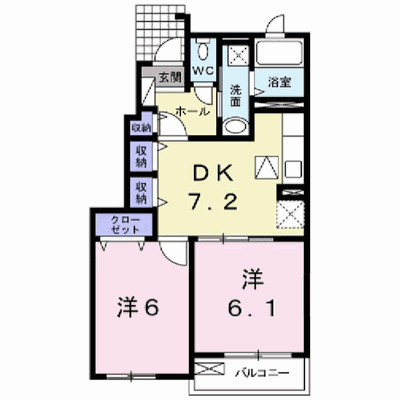 アンジュ 103【管理NO：1-016682901-01030】 ★家具家電は申し込み後に搬入します★ ★2026年10月上旬入居可能★の物件画像