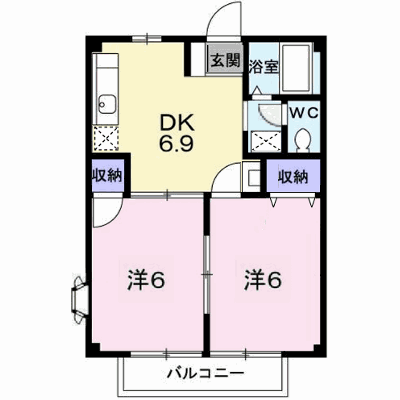 メゾン井貫 202【管理NO：1-003866601-02020】 ★家具家電は申し込み後に搬入します★ ★2026年10月中旬入居可能★の物件画像