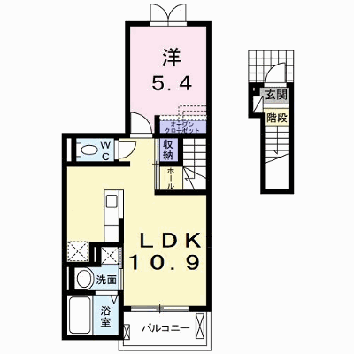 グラウクス 202【管理NO：1-020612701-02020】 ★家具家電は申し込み後に搬入します★ ★2026年09月中旬入居可能★の物件画像