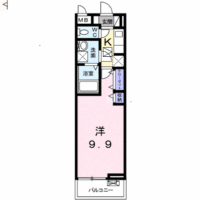 パイン・リバー 302【管理NO：1-025960901-03020】 ★家具家電は申し込み後に搬入します★の物件画像