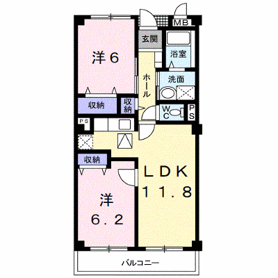 ラトゥール 102【管理NO：1-007829001-01020】 ★家具家電は申し込み後に搬入します★の物件画像