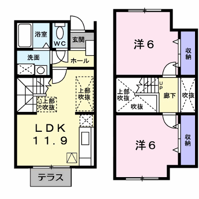 ビレッジあいＣ 103【管理NO：1-007707701-01030】 ★家具家電は申し込み後に搬入します★ ★2026年10月中旬入居可能★の物件画像