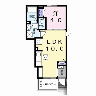 ミニヨン　アンジュ 105【管理NO：1-022801701-01040】 ★家具家電は申し込み後に搬入します★ ★2026年11月中旬入居可能★の物件画像