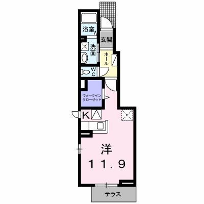 ルナ　イ　ソルＢ 105【管理NO：1-019699902-01050】 ★家具家電は申し込み後に搬入します★ ★2026年10月下旬入居可能★の物件画像