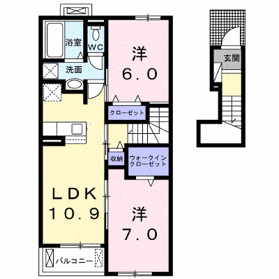 フロイデ　ＫＡＮＡＧＥＮ中村 203【管理NO：1-026458801-02030】 ★家具家電は申し込み後に搬入します★ ★2026年10月上旬入居可能★の物件画像