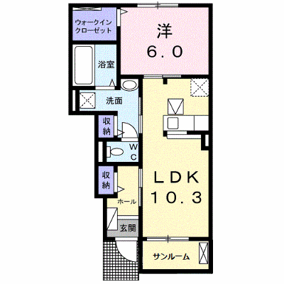 Ｈｅａｒｔ未来　寒川 102【管理NO：1-025442501-01020】 ★家具家電は申し込み後に搬入します★ ★2026年09月中旬入居可能★の物件画像