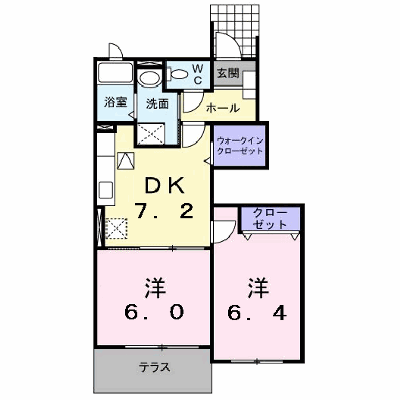 ヴィラ・ソレイユＡ 102【管理NO：1-015165001-01020】 ★家具家電は申し込み後に搬入します★ ★2026年10月中旬入居可能★の物件画像