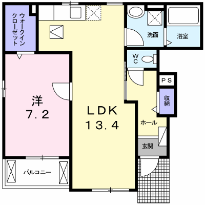ア・ラ・モード中撫川Ⅱ 101【管理NO：1-021447901-01010】 ★家具家電は申し込み後に搬入します★ ★2026年09月中旬入居可能★の物件画像