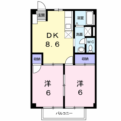 ニューシティ貴船 202【管理NO：1-004582601-02020】 ★家具家電は申し込み後に搬入します★ ★2026年10月中旬入居可能★の物件画像