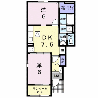 ブライト　ヒル　Ａ 101【管理NO：1-021890601-01010】 ★家具家電は申し込み後に搬入します★ ★2026年11月中旬入居可能★の物件画像