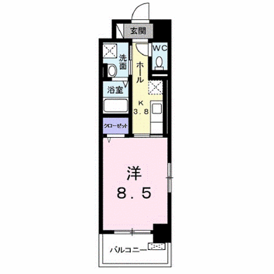 ウィンコム 501【管理NO：1-018738401-05010】 ★家具家電は申し込み後に搬入します★の物件画像