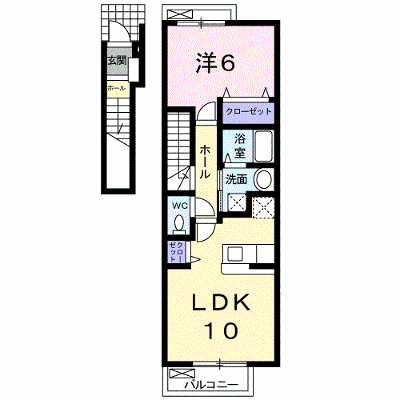 セイバリー・Ｍ 203【管理NO：1-016951201-02030】 ★家具家電は申し込み後に搬入します★ ★2026年09月下旬入居可能★の物件画像