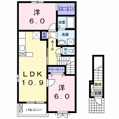 グラン　エスト 201【管理NO：1-020218101-02010】 ★家具家電は申し込み後に搬入します★の物件画像