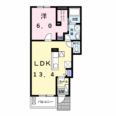 ビオーラ糸米 103【管理NO：1-019234501-01030】 ★家具家電は申し込み後に搬入します★の物件画像