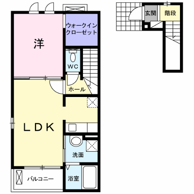 プレザント　ガーデン　Ｋ 204【管理NO：1-018035201-02040】 ★家具家電は申し込み後に搬入します★ ★2026年10月中旬入居可能★の物件画像