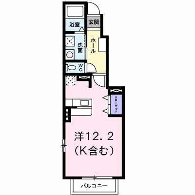 グランウィステリア 105【管理NO：1-022679301-01050】 ★家具家電は申し込み後に搬入します★ ★2026年10月上旬入居可能★の物件画像