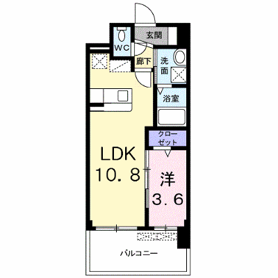 ラウレア　Ｋ 303【管理NO：1-020283301-03030】 ★家具家電は申し込み後に搬入します★ ★2026年10月中旬入居可能★の物件画像