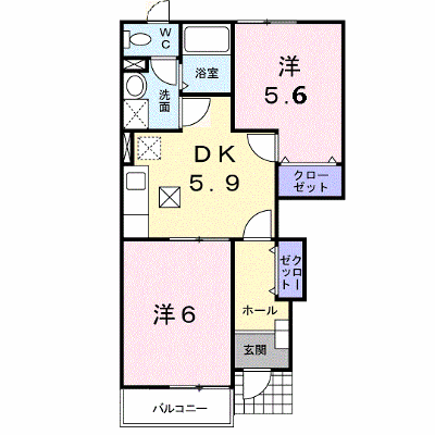 ピース・コアＡ 102【管理NO：1-012243701-01020】 ★家具家電は申し込み後に搬入します★ ★2026年10月下旬入居可能★の物件画像