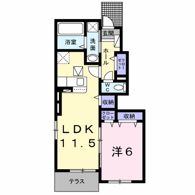 サンリット　Ⅰ 104【管理NO：1-024558801-01040】 ★家具家電は申し込み後に搬入します★ ★2026年10月中旬入居可能★の物件画像