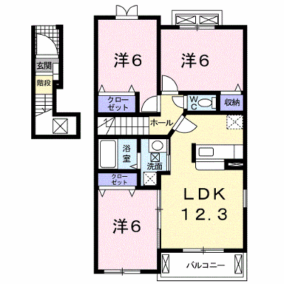 サンブライト 201【管理NO：1-015531801-02010】 ★家具家電は申し込み後に搬入します★ ★2026年10月上旬入居可能★の物件画像